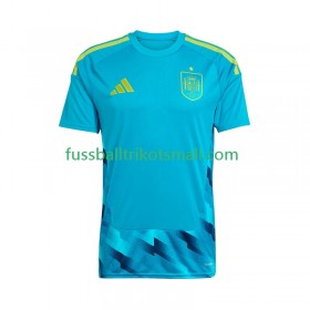 Fußballtrikots Spanien World Cup Torwart 2026 Kurzarm Heimtrikotsatz kaufen